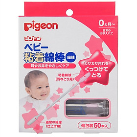 Bông Ngoáy Tai Cho Bé Pigeon - Hàng Nhập Khẩu