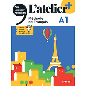 Sách học tiếng Pháp trình độ A1 L'ATELIER + A1 - LIVRE + DIDIERFLE.APP