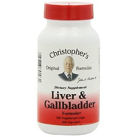 Dr. Christopher's Original Formulas Liver and Gall Bladder Formula Capsules, 100 Count
