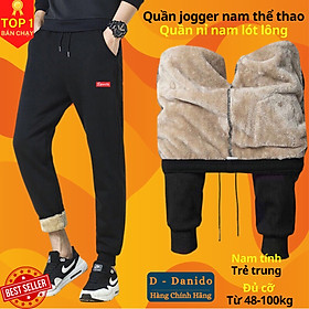 Quần Jogger Nam Thể Thao - Quần Nỉ Nam Lót Lông Cao Cấp Chính Hãng