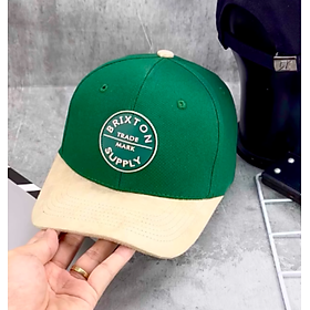 Nón kết, mũ lưỡi trai Brixton phối vải kaki form chuẩn thời trang cao cấp