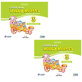 Bộ sản phẩm Tiếng Anh Happy Hearts 3 – Student’s Book & Workbook ((sách bài học và bài tập)