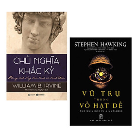 Hình ảnh Combo Sách Best - Seller: Chủ Nghĩa Khắc Kỷ - Phong Cách Sống Bản Lĩnh Và Bình Thản + Vũ Trụ Trong Vỏ Hạt Dẻ / Những Cuốn Sách Kinh Điển Được Nhiều Đọc Giả Yêu Thích Nhất