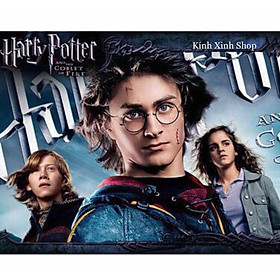 Gọng kính nam nữ harry porter kim loại mắt tròn nhỏ