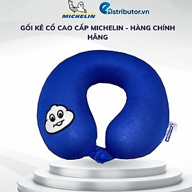 Mua Gối chữ U kê cổ chống đau mỏi vai gáy kèm bịt mắt Michelin - Hàng chính hãng