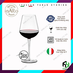 Mua Ly uống rượu vang đỏ  vang trắng cao cấp thủy tinh  wine glass Inalto 560ml - Bormioli Rocco