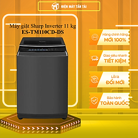 Máy giặt Sharp Inverter 11 kg ES-TM110CD-DS - HÀNG CHÍNH HÃNG - CHỈ GIAO HCM