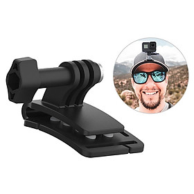 TELESIN Action Camera Cap Clip Baseball Hat Clamp Mount Holder Compatible with DJI OSMO Pocket GoPro Hero 8/7/6/5 SJCAM