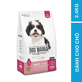 - thức ăn hạt cho chó nhỏ dog mania puppy