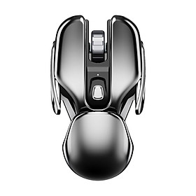 PX2 Wireless Mouse Rechargeable Metal Silent for PC Laptop Gaming Desktop