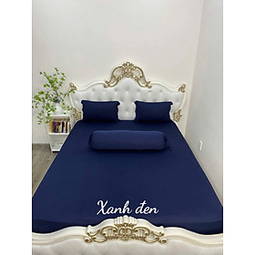 Mua Bộ chăn Drap gối Thun Hàn Quốc Mát Lạnh { 4 món gồm   ga và 3 áo gối  / 5 món gồm chăn  ga và 3 áo gối } đủ size