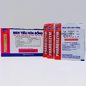 Men tiêu hóa cho chó mèo dạng men sống Pharbiozym cho chó mèo (Lẻ 1 gói)