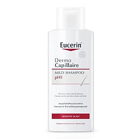 Dầu Gội Cân Bằng pH Cho Tóc Eucerin Dermo Capillaire pH5 Mild Shampoo (250 ml)