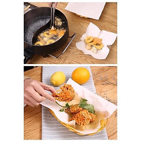 Mua Set 40 tờ giấy thấm dầu ăn Nhật bản cho món chiên ngon giòn