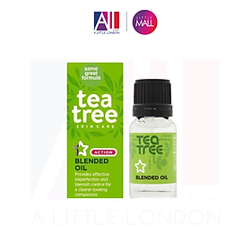 Tinh dầu tràm trà Superdrug Tea Tree Blended Oil 10ml / Essential Oil 100% 5ml