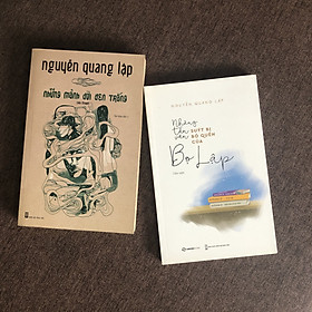 Hình ảnh Combo sách của Nguyễn Quang Lập: Những Mảnh Đời Đen Trắng + Những Tản Văn Suýt Bị Bỏ Quên Của Bọ Lập