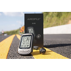 AROFLY ELITE A1 - The Smallest and Most Affordable Power Meter, with Exclusive GPS Computer, Strava Compatible