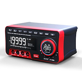 BSIDE 19999 Counts Multi-function Multimeter True RMS Digital Multimeter DC/AC Voltage and Current Meter with LCD
