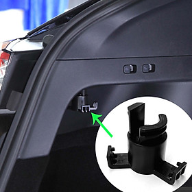 Car Trunk Hook Clip on Luggage Interior Accessories Cargo Hanger Storage Organizer Grocery Bag Holder Fit for Tesla Model Y Car Decor Black
