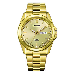 Đồng Hồ Nam Citizen Dây Thép Không Gỉ BF0583-59P - Mặt Vàng (39.4mm)