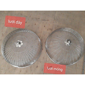 Lồng bàn inox 304 loại dày 2 lớp mắt lưới nhỏ loại 1