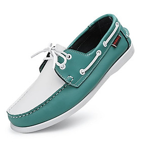 LCRTZKG Mới Da Loafers Men Moccasin Sneaker Lái xe Giày Casual Men Giày Nữ Dock Side Cổ điển Thuyền Giày
