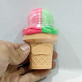 Đồ Chơi Đất Nặn Kem Cây Ngọt Ngào - Play-Doh E5332 - Mẫu 4 - Kem Ốc Quế Xanh Lá - Hồng