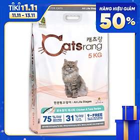 Thức ăn hạt cho mèo mọi lứa tuổi CATSRANG  - 5kg