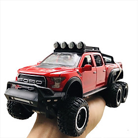 Mô hình xe ô tô bán tải Ford Raptor 6 bánh XLG