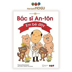Hình ảnh Sách cho bé từ 3 tuổi - Phát triển tư duy Bác sĩ Anton - Em Bé Đây (Truyện tranh Ehon Nhật Bản)