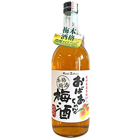 Rượu Mơ Obaachan No Umeshu 14% 720ML (Nakano Sake Brewery)