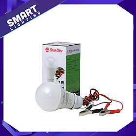 Bóng Đèn LED Kẹp Bình Ắc Quy 12V - 24V DC 7W / 9W / 12W Rạng Đông