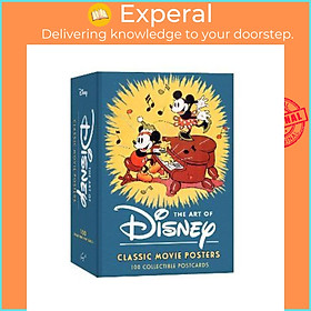 Sách - The Art of Disney: Iconic Movie Posters: 100 Collectible Postcards by Chronicle Books (US edition, paperback)