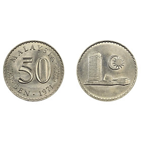 Mua Đồng xu Malaysia 50 sen phiên bản cũ