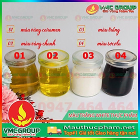 MÀU TRẮNG THỰC PHẨM DẠNG BỘT WHITE TAN TRONG NƯỚC