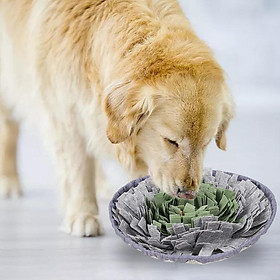 Mat Dog Snuffle soft Non Slip Food Dispenser Treat Foraging Skill Washable