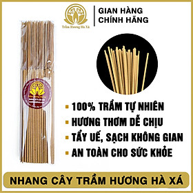 Mua Nhang cây trầm hương HÀ XÁ xông nhà 100g đồ thờ cúng phong thủy tẩy uế  xua đuổi vận xui  thu hút nguồn năng lượng tích cực  thanh lọc không khí  an toàn cho sức khỏe