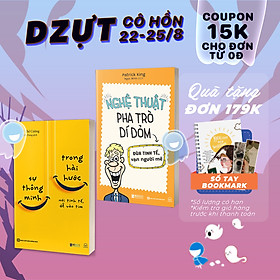 Combo 2 Cuốn Sách Nâng Cao Kỹ Năng Giao Tiếp: Sự Thông Minh Trong Hài Hước Và Nghệ Thuật Pha Trò Dí Dỏm: Đùa Tinh Tế, Vạn Người Mê - thực hiện Chủ Sự Hài Hước