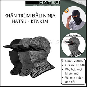 Khăn Trùm Đầu UPF 50+ Ninja Fullface Nón Kết Chống Nắng WU101 - Cản Tia Cực Tím | Phụ kiện chạy xe