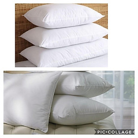 Mua Ruột Gối Bông Gòn Hơi Ép Có Khóa Kéo Chuẩn Cân nặng   Bông Ép không Xẹp (Hàng loại 1