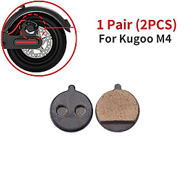 Tấm phanh 1-5pairs cho Kugoo M4 Điện xe điện phanh Phanh sau Bánh xe phanh đĩa Ma sát Phụ kiện phụ kiện xe tay ga Color: 3Pairs Brake Pad B