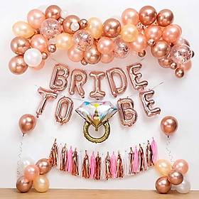 Bộ bong bóng trang trí tiệc chia tay độc thân bachelorette party balloon ctdt23