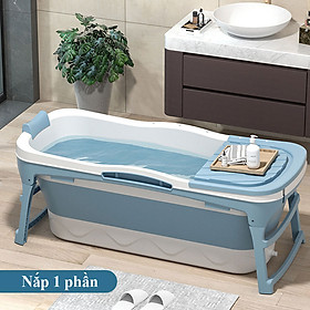 Mua Bồn tắm cao cấp gấp gọn bằng silicon size đại thích hợp cho cả gia đình-hàng chính hãng