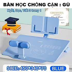 Mua Bàn Học Thông Minh Chống Gù  Chống Cận  Chống Ngủ Gật – Ngăn Ngừa Cận Thị  Gù Lưng Hiệu Quả
