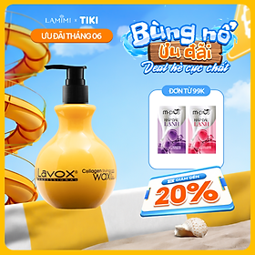 Gel Dưỡng Tóc Lavox Cranberry 60ml Giữ Nếp Tóc, Tăng Độ Bóng, Dưỡng Ẩm Tóc Mượt Lamimi Chính Hãng