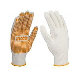 Mua Găng tay dệt kim & có đốm chấm nhựa PVC INGCO HGVK05 (Size XL)