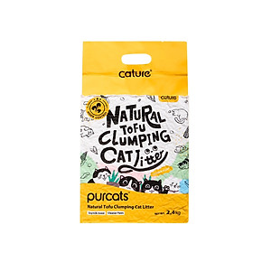 Cát đậu nành Cature Tofu 6L  2.4kg  - Natural Tofu Clumping Cat Litter