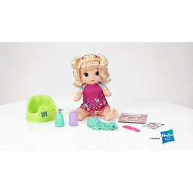 Bé Lala tập ngồi bô BABY ALIVE E0609