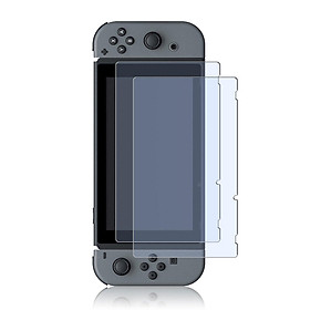 2pcs HD Scratch Resistant Hardness 9H Durable Tempered Glass Screen Protector for Nintendo Switch