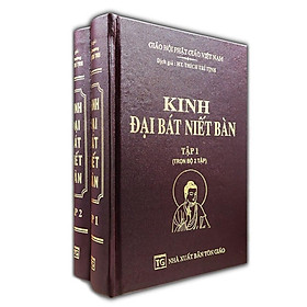 Sách - Kinh Đại Bát Niết Bàn - Bìa Da - Trọn Bộ 2 Tập - Chính Thông Book